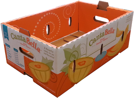 Packaging Design - Carton Box Fruit (450x332), Png Download