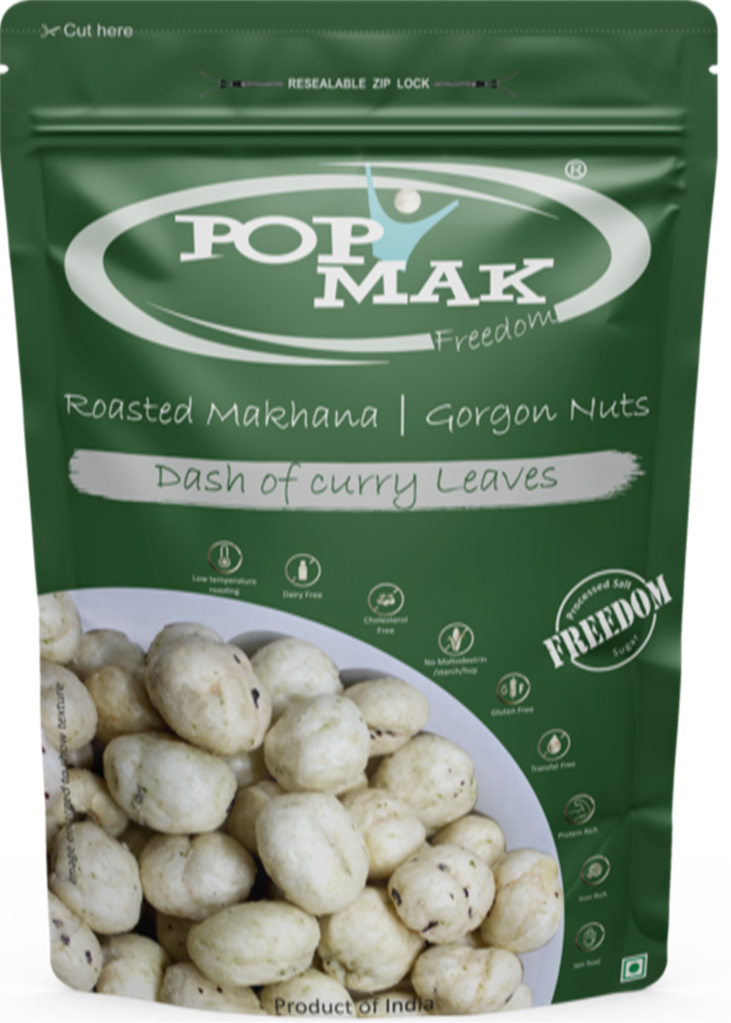 Buy Popmak Dash Of Curry Leaves Makhana From Popmak - Curry Tree (731x1023), Png Download