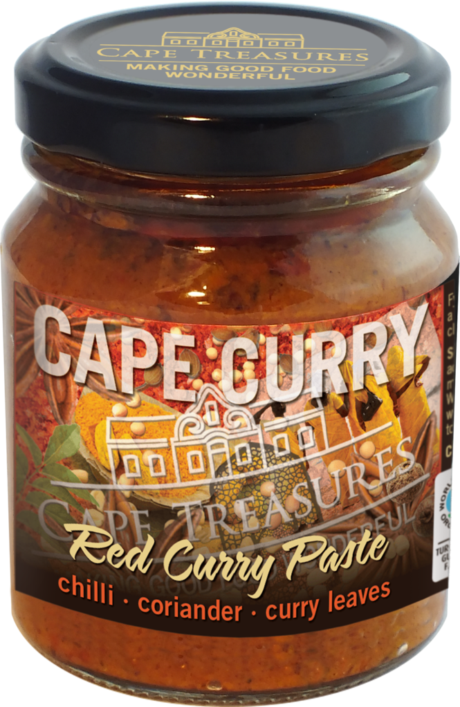 Curry Paste Red - Cape Treasures Red Curry Paste Südafrika Mittelscharf, (665x1023), Png Download