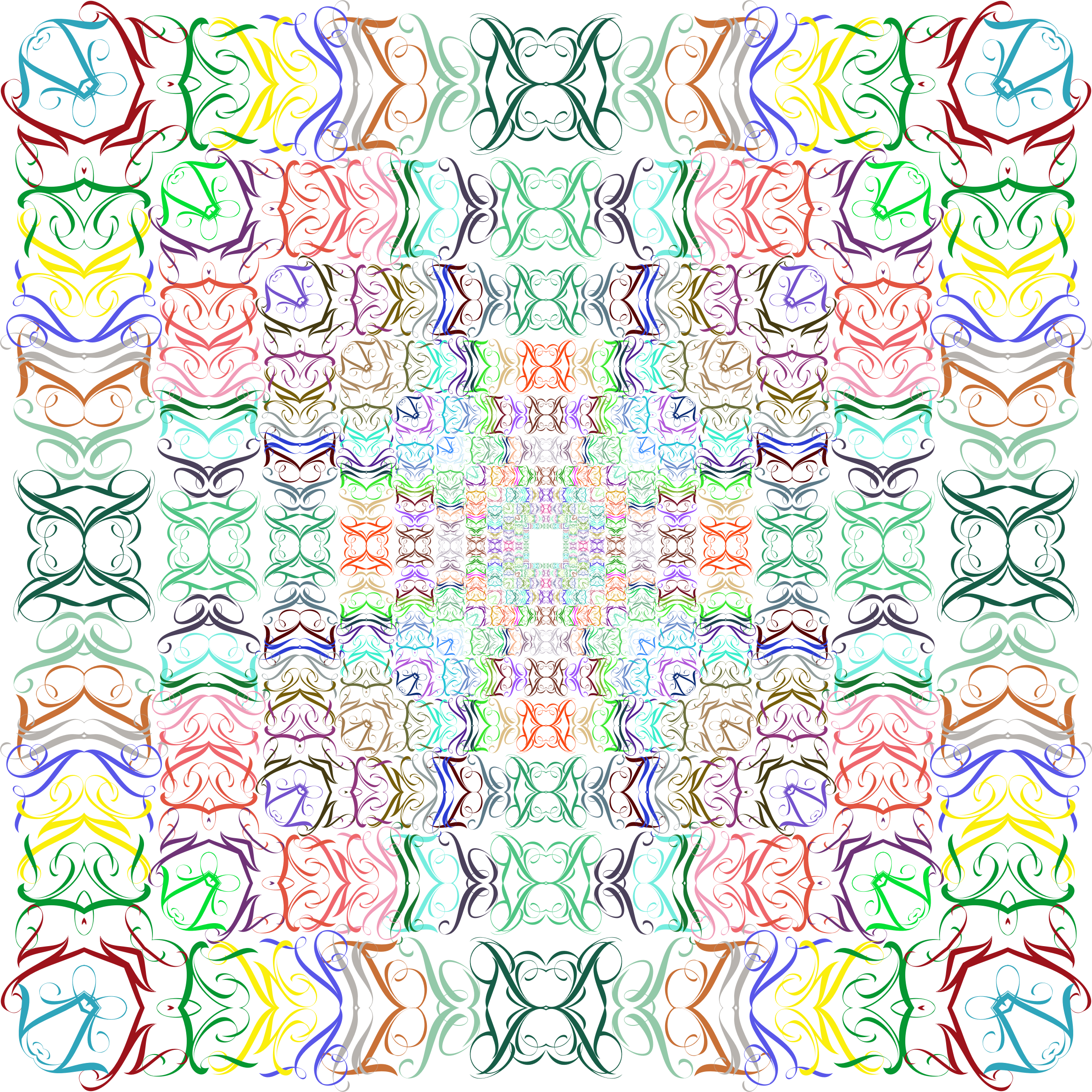 This Free Icons Png Design Of Prismatic Abstract Tribal (2328x2328), Png Download