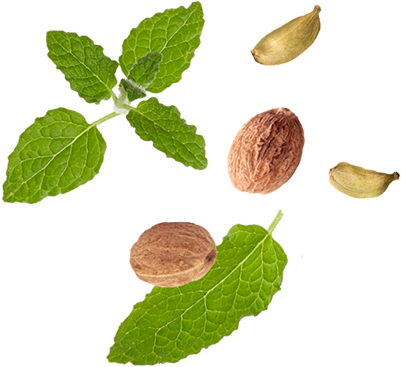 Organic Black Tea Leaves, Organic Cardamom, Organic - Chai Leaves (400x400), Png Download