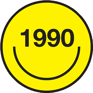 Happy Smile Logo 1990 Png Transparent Smiley Charlton - Portable Network Graphics (500x499), Png Download