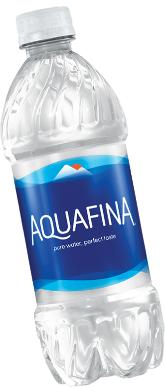 Aquafina Water Bottle - Aquafina Water, 6 Pack, 24 Oz (331x784), Png Download