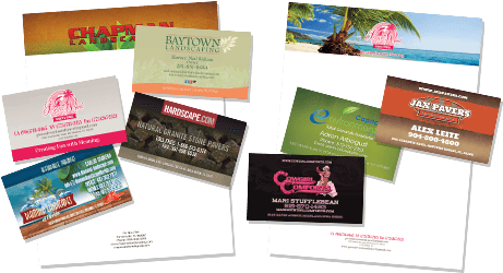 Business Cards And Letterhead - Business Card (500x280), Png Download