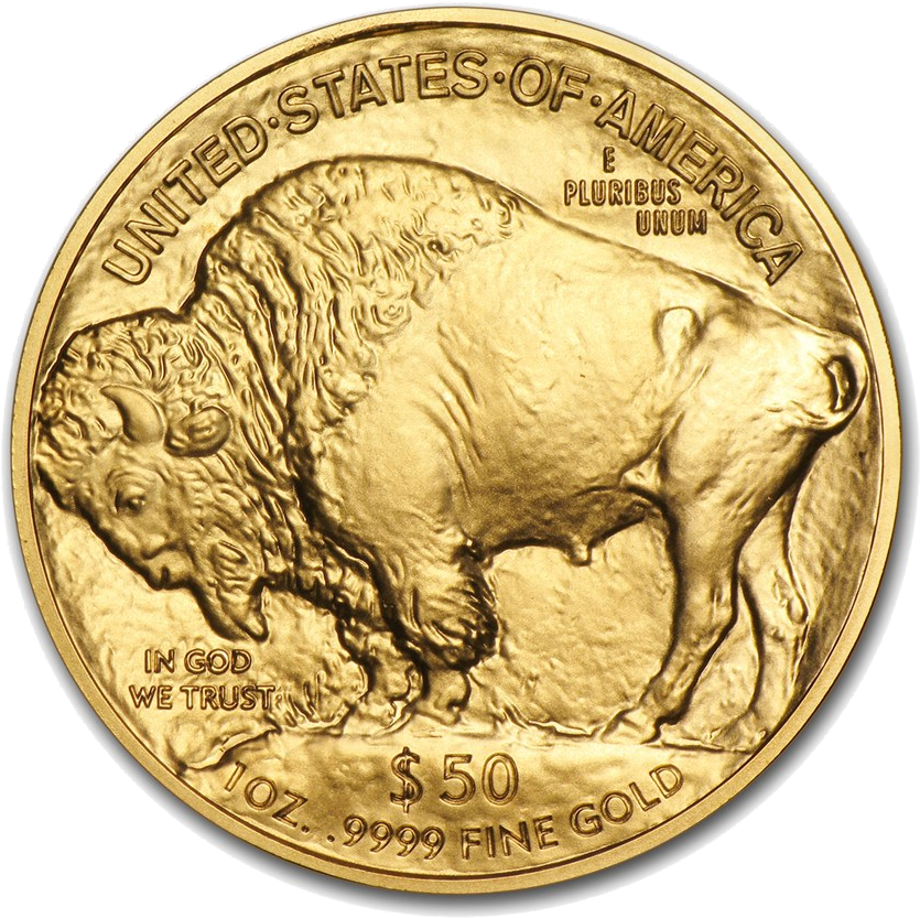 American Buffalo 1oz Gold Coin - American Buffalo Gold Coin (900x900), Png Download