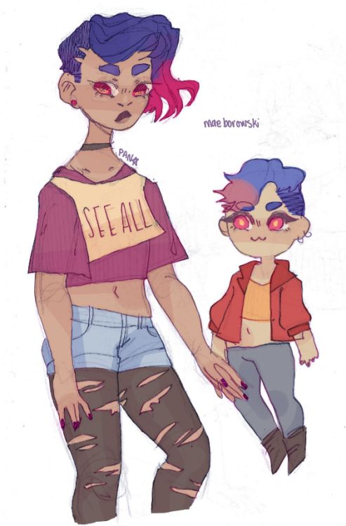 A Couple Of Human Mae Designswrow - Drawing (493x750), Png Download