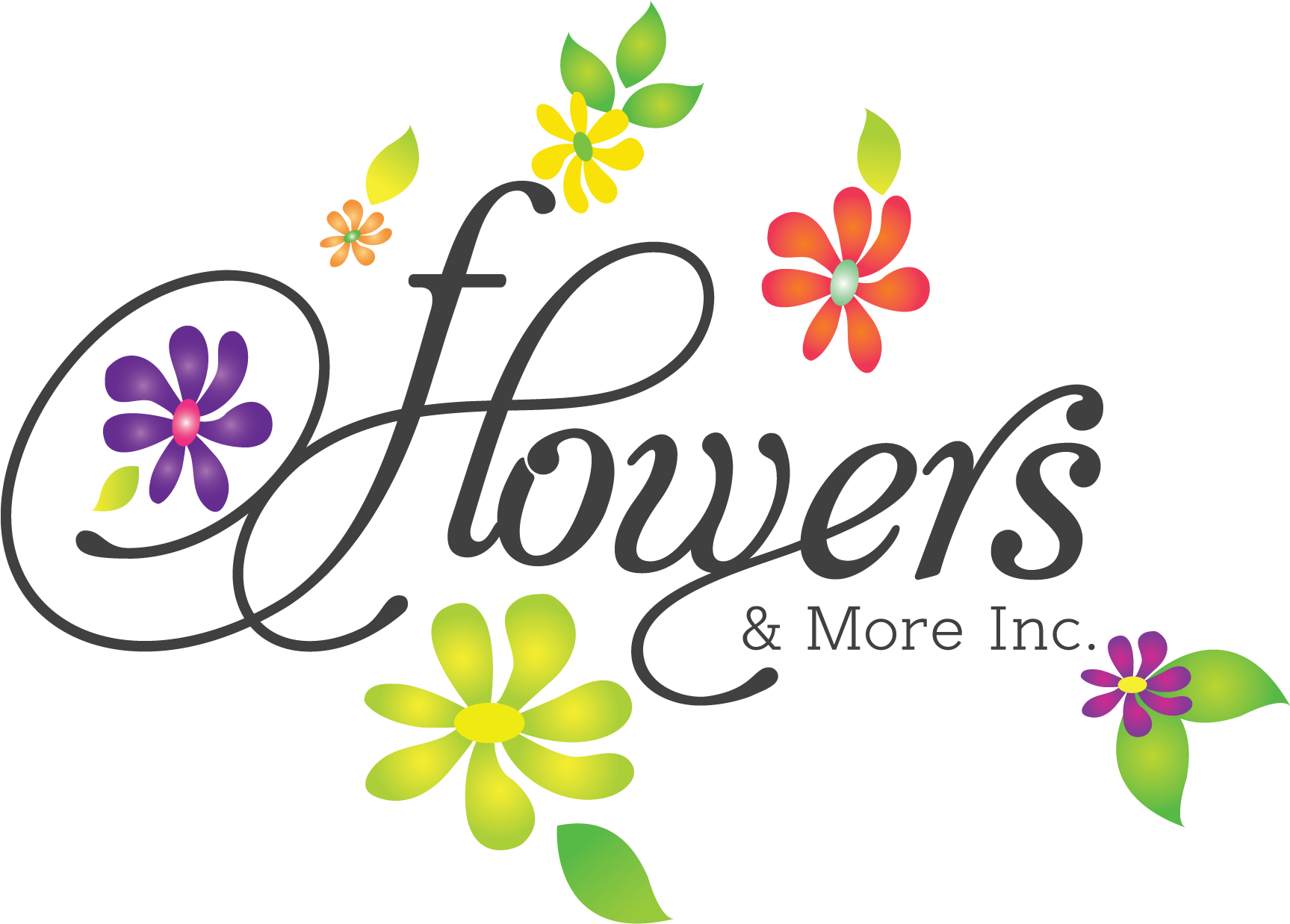 Flowers & More Inc - Flower (1726x1266), Png Download