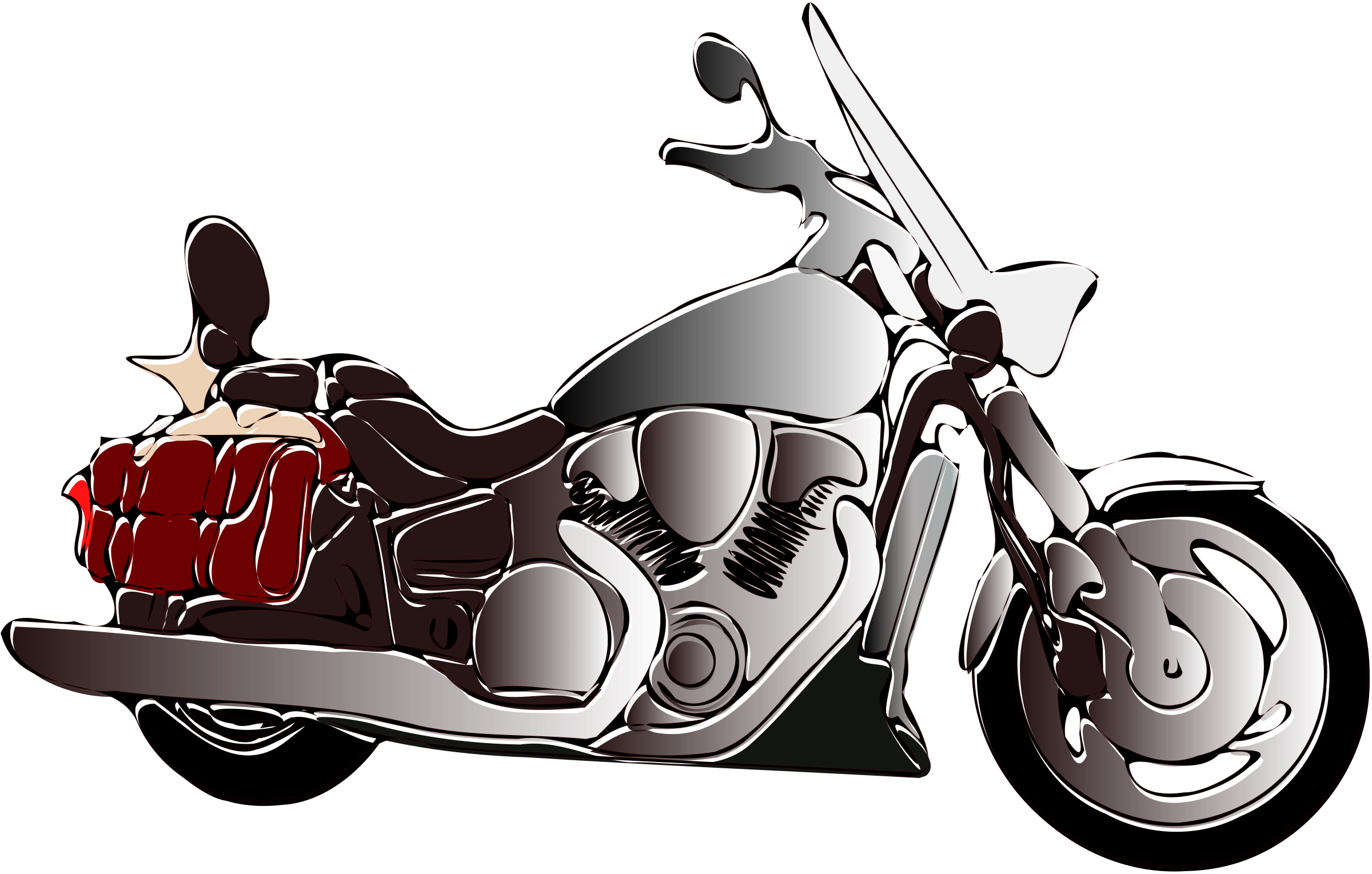 This Free Icons Png Design Of Motorbike Png (2400x1529), Png Download