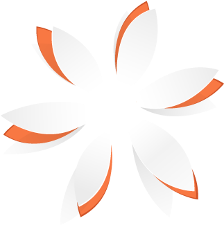Vector Logo Paper Flower Logo Template - Flower Logo Vector Png (400x400), Png Download
