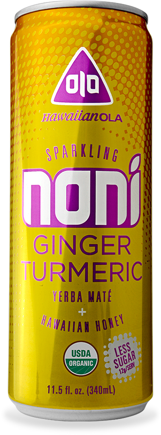 Sparkling Noni Ginger Turmeric 8ct (1000x1000), Png Download