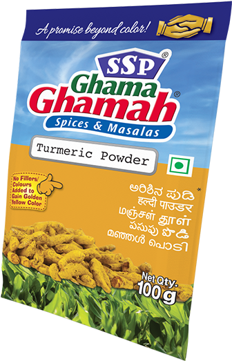 Turmeric Pouch 250717 Trans - Ssp Turmeric Powder (720x580), Png Download
