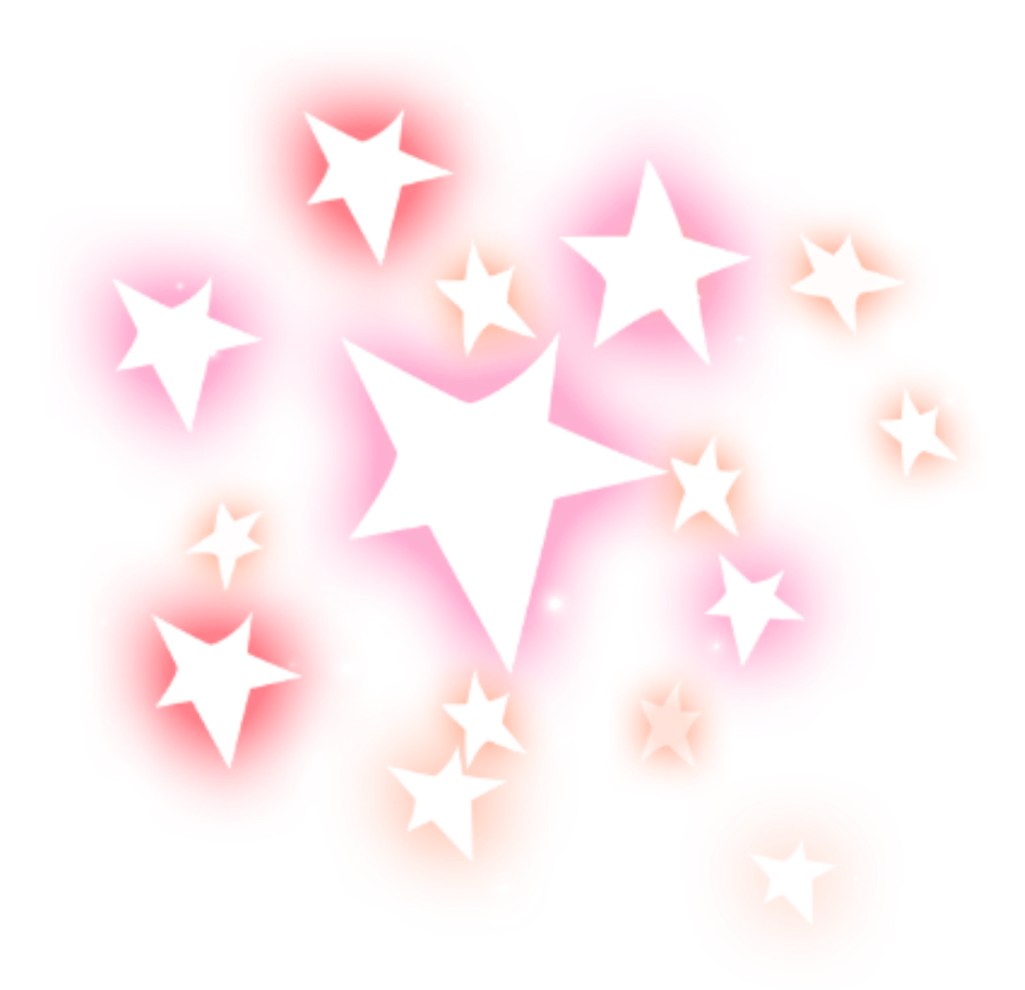 Ftestickers Stars Lighteffect Glowing Luminous - Star (1024x1024), Png Download