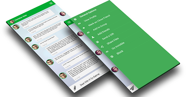 Whatsapp Redesign Concept On Behance - Whatsapp Wedding Card Design (600x314), Png Download