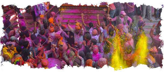 Holi - Lantern Festival (570x250), Png Download
