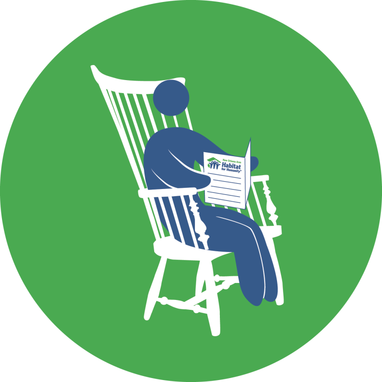 2015 Annual Impact Report » Normal Chair With Man Face - Chair (768x768), Png Download