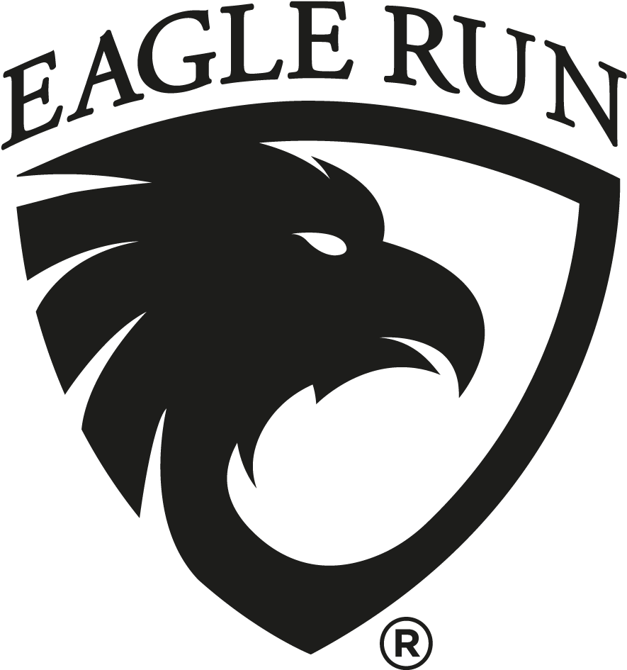Eagle Run Logo Black2 Emblem Free Transparent PNG Download PNGkey