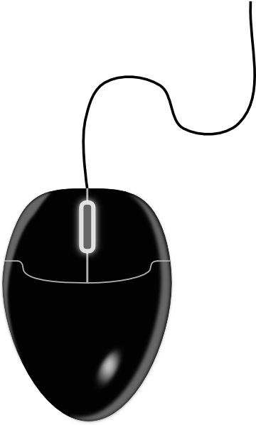 Download Black Mouse Clip Art - Computer Mouse Clipart Png PNG Image ...