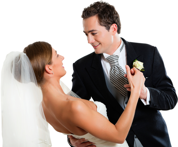 Wedding Couple Dance Png (610x500), Png Download