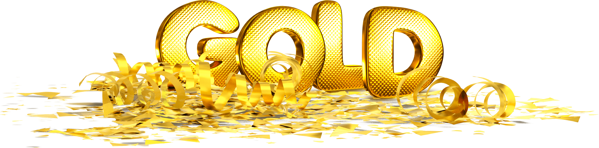 Gold 3d Font Text - Mobile Phone (2076x514), Png Download