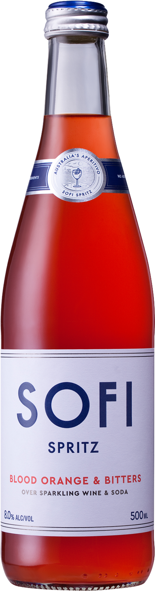 Sofi Spritz Blood Orange & Bitters Spritz 500ml (1600x2000), Png Download