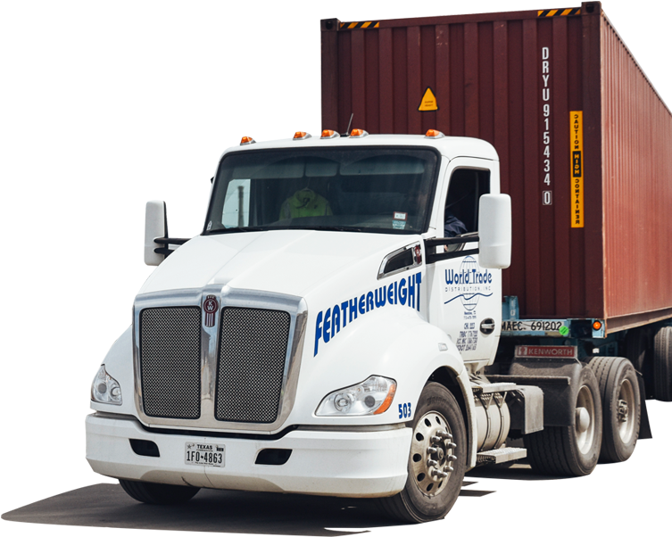 Featherweight Truck - Texas (762x610), Png Download