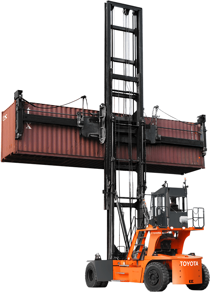 Toyota Empty Container Handler (715x1000), Png Download