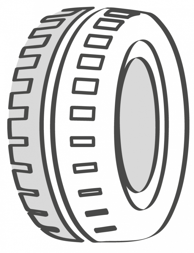 195/65 R15 Goodyear Vector 5 - Circle (650x850), Png Download