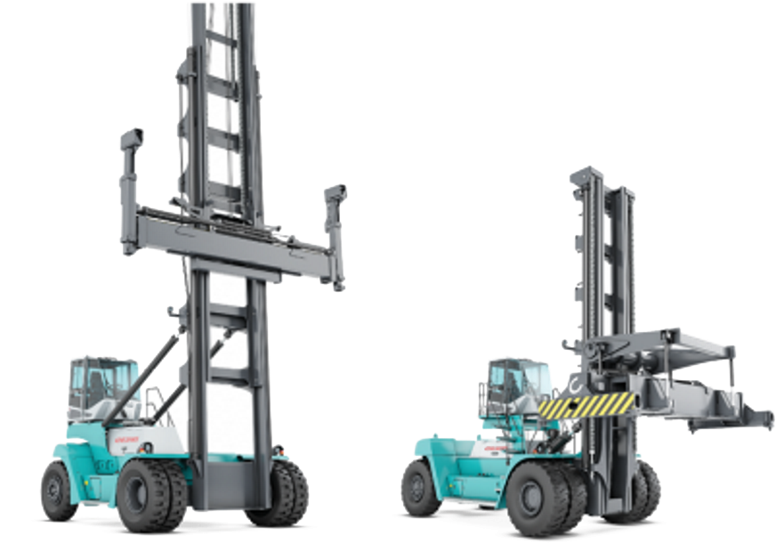 Dksh Konecranes Container Lift Trucks - Konecranes Empty Container Handler (1000x665), Png Download