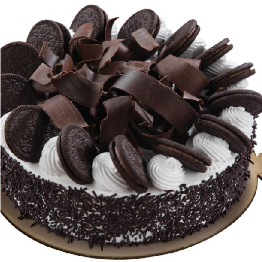 Rich Oreo Cake - کیک خامه ای شکلاتی (600x600), Png Download