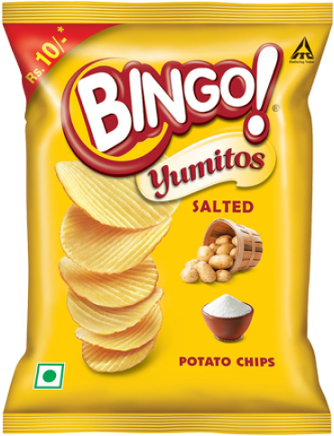 Bingo Yumitos Salted 75gms - Bingo Yumitos (500x500), Png Download