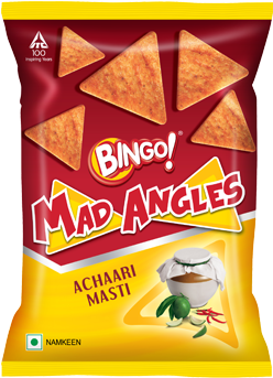 Bingo Mad Angles Image - Bingo Mad Angles Achari Masti (379x448), Png Download