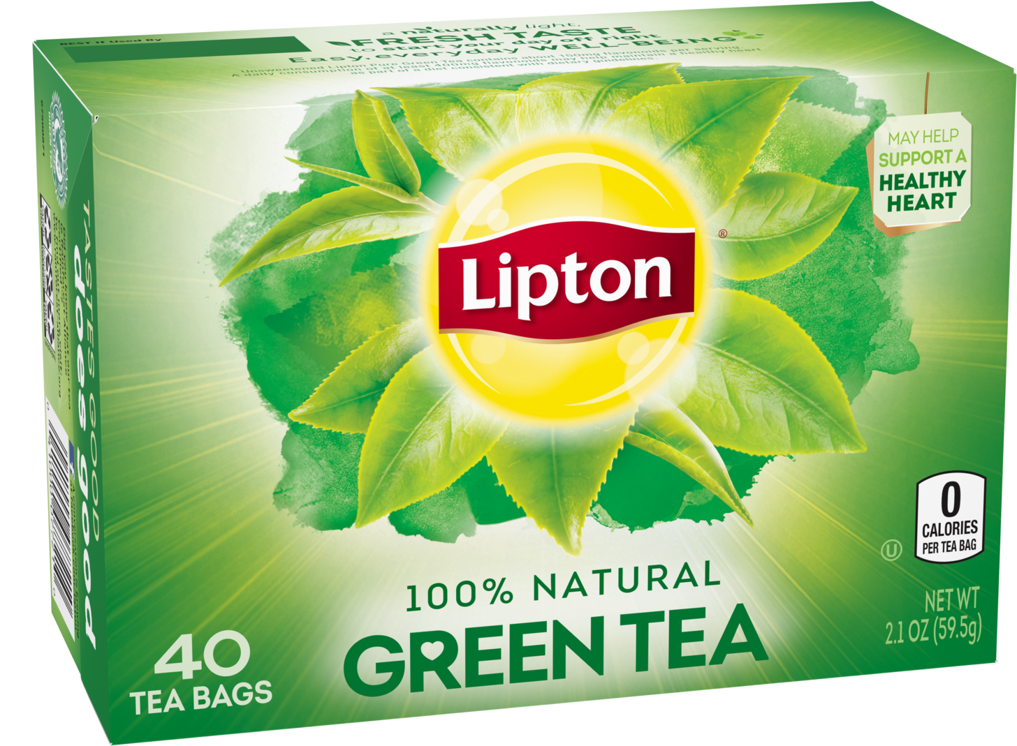 Lipton 100% Natural Loose Tea - 8 Oz Box (1500x1500), Png Download
