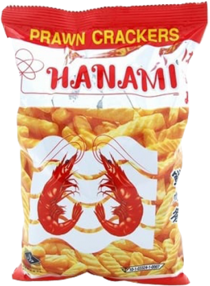 Hanami Prawn Crackers-60gm - Hanami Prawn Crackers Original (600x600), Png Download