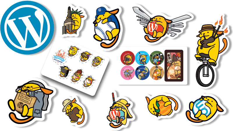 Wordcamp Sponsored Stickers - Wordcamp (800x450), Png Download