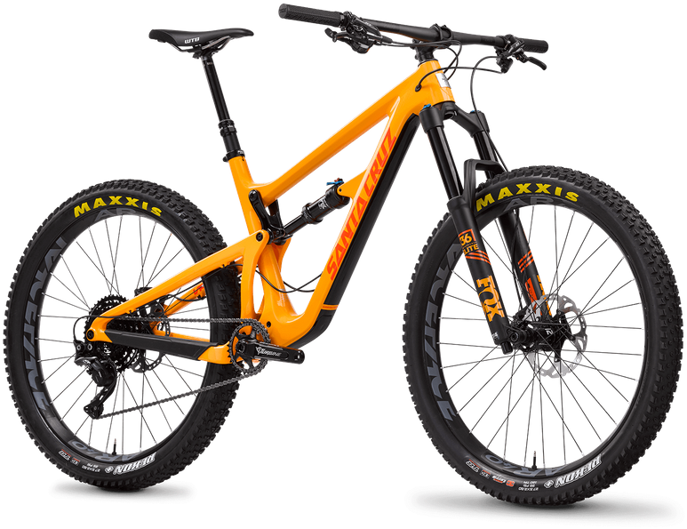 My18 Hightower Orange 1 - Santa Cruz Hightower Lt (800x634), Png Download