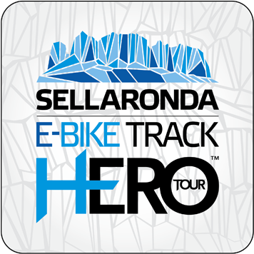 Sellaronda E-bike Hero Tour - Sellaronda Hero (400x401), Png Download