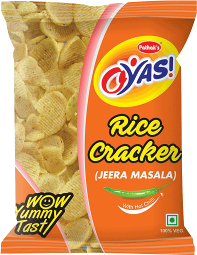 Rice Cracker - Snack (500x510), Png Download