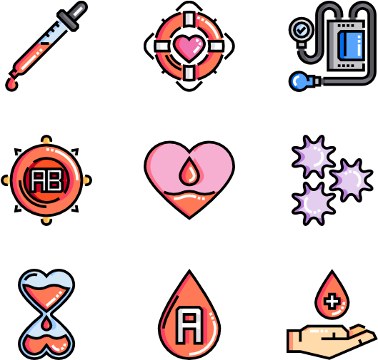Blood Donation Icons - Blood Donation (600x564), Png Download