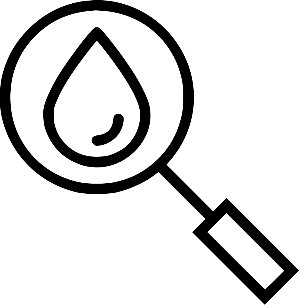 Search Magnifying Glass Blood Drop Examination Comments - Magnifying Glass Eye (980x1000), Png Download