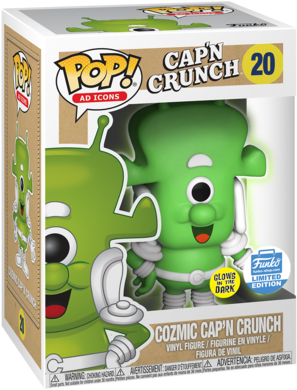 Pop Up Shop - Captain Crunch Funko Pop (480x480), Png Download