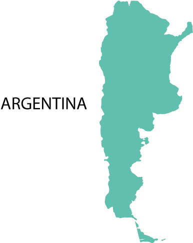 December 24th, - Argentina Map (500x500), Png Download