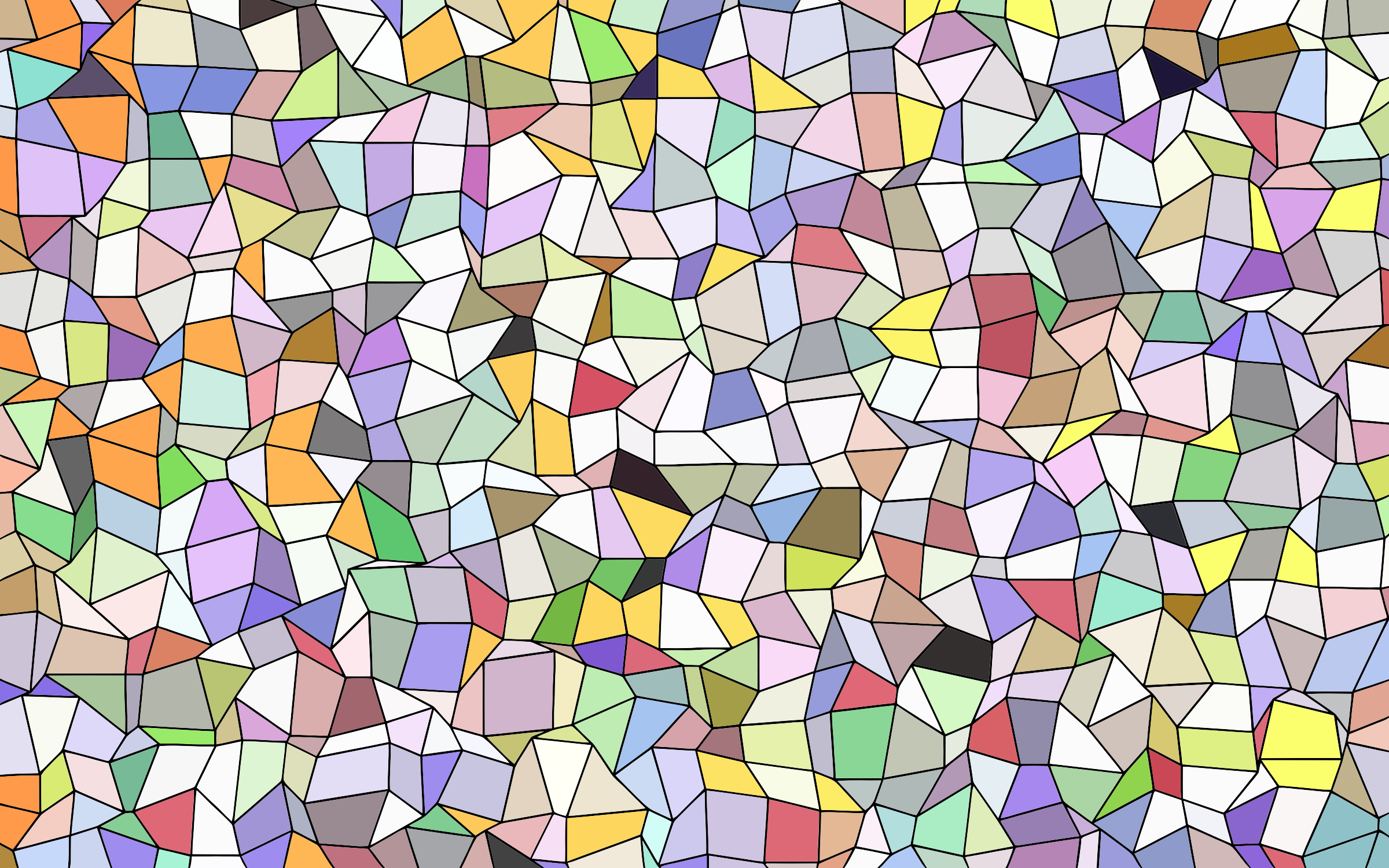 Vector Colors Mosaic - Mosaic Background (2400x1500), Png Download