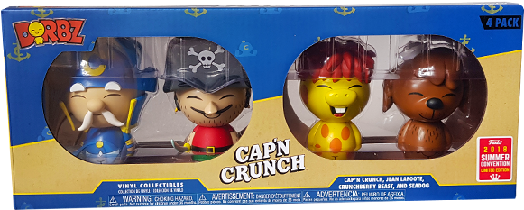 Cap'n Crunch, Jean Lafoote, Crunchberry Beast, & Seadog - Cap'n Crunch (600x600), Png Download