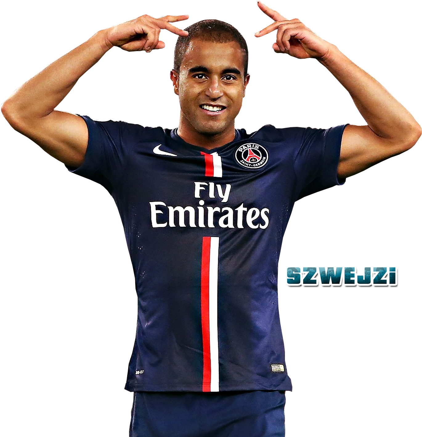 Lucas Moura By Szwejzi On Deviantart (1419x1438), Png Download