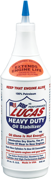 Oil Stabilizerquart,gallon,5 Gallon,16 Gal Keg,55 Gal - Lucas Oil Stabilizer (505x600), Png Download