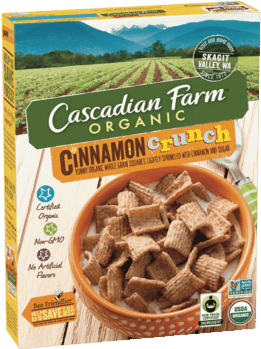 Cascadian Farm™ Organic Cereal - Cascadian Farm Organic Fruitful O's Cereal (348x348), Png Download