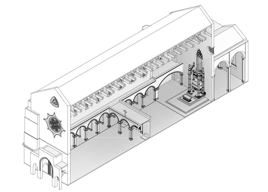 Reconstructing The Medieval Sta - Technical Drawing (1366x768), Png Download