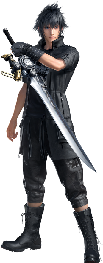 Noctis Lucis Caelum} - Final Fantasy Noctis (600x960), Png Download