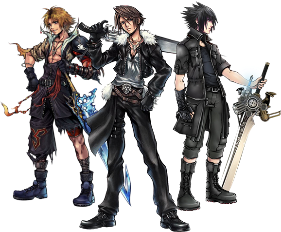 Tbh Though Noctis Isn't Nearly As Bad As The Other - Dissidia Final Fantasy (psp Japanese Import) (656x561), Png Download