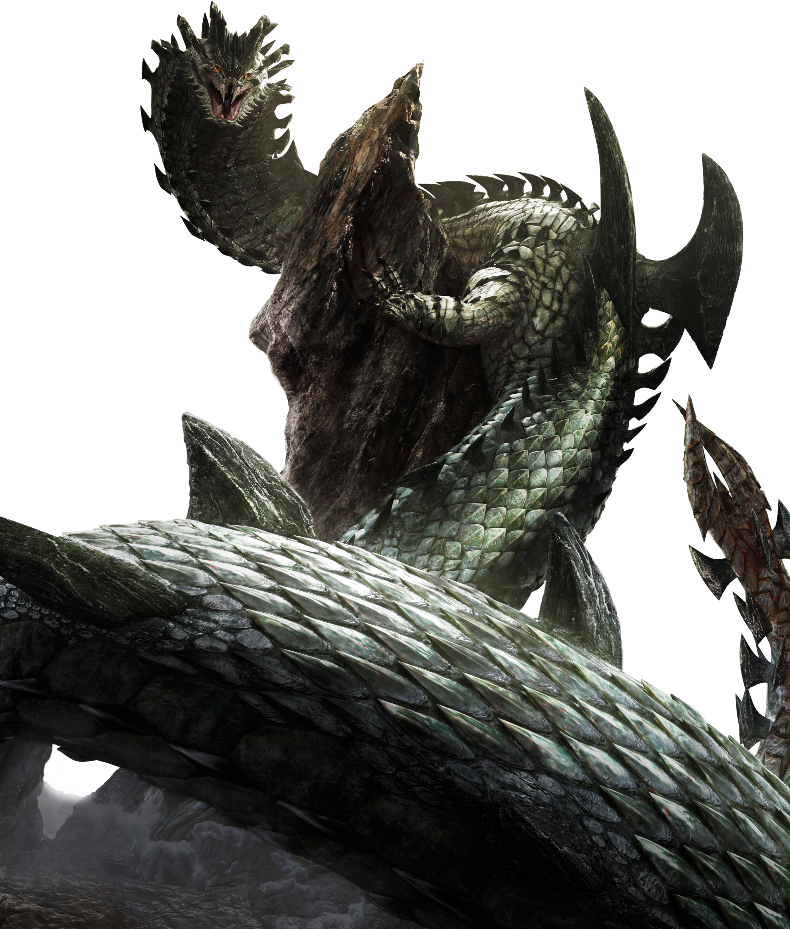 Dalamandur Monster Hunter - Rotten Vale Elder Dragon (2510x2950), Png Download